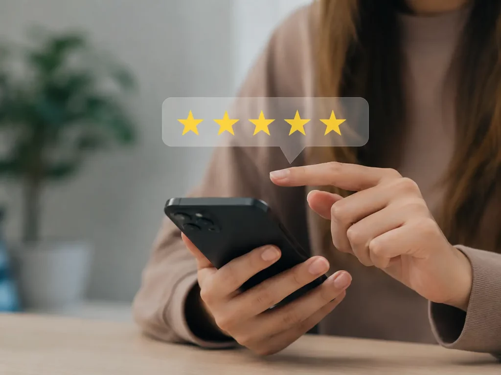 5-Sterne-Bewertungen auf Google erhalten