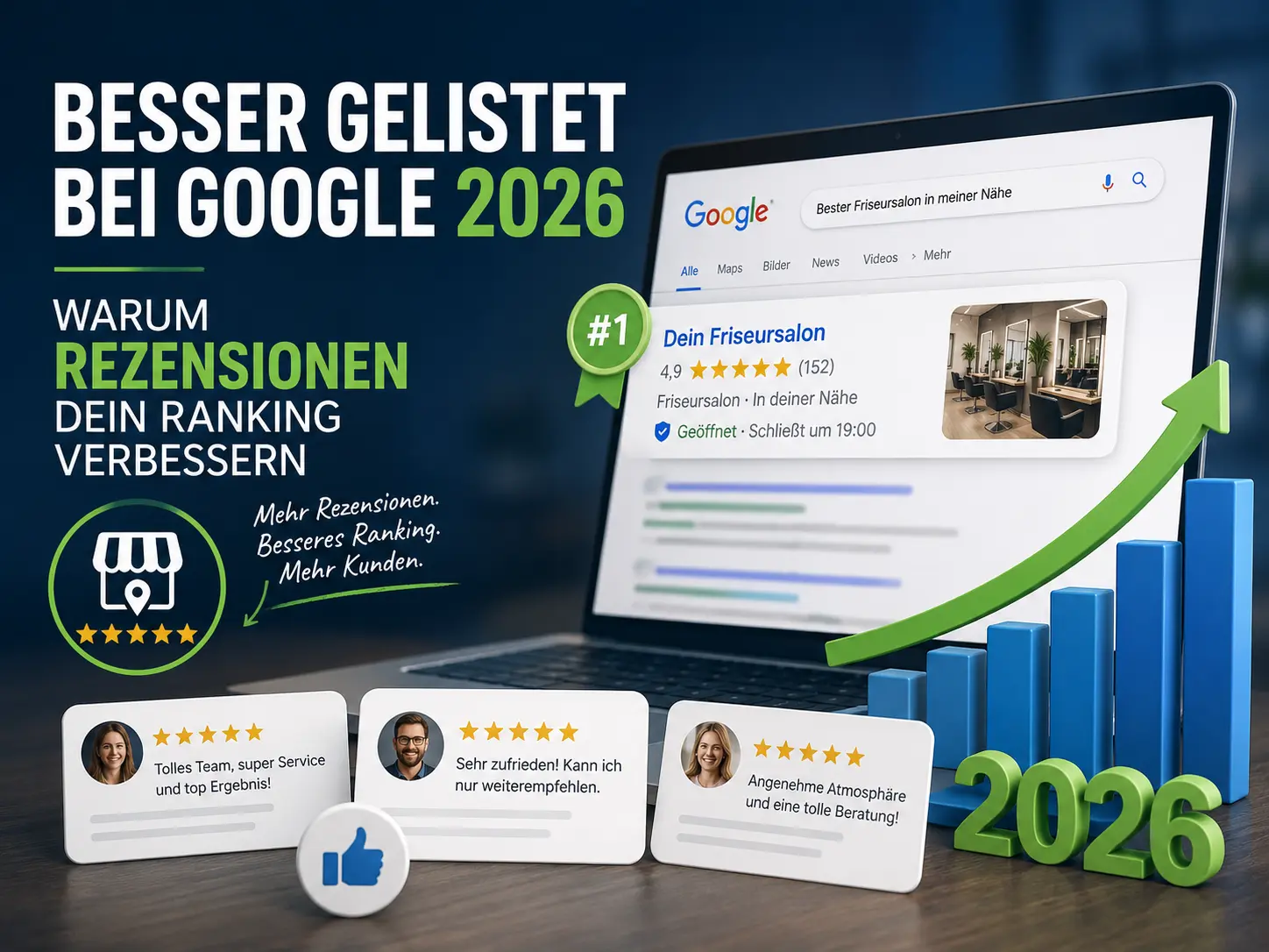 Besser gelistet bei Google 2026